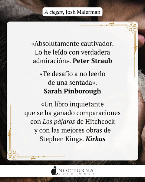 A ciegas (Josh Malerman) PREVENTA