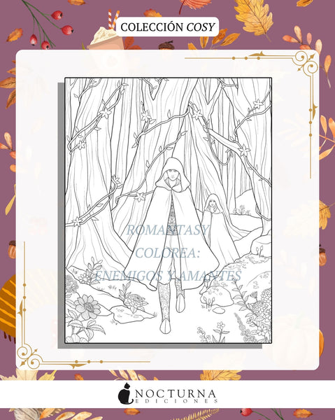 Romantasy. Colorea: Enemigos y amantes