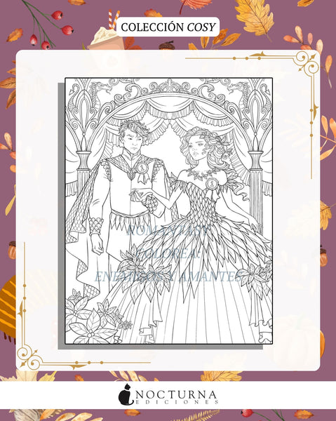 Romantasy. Colorea: Enemigos y amantes