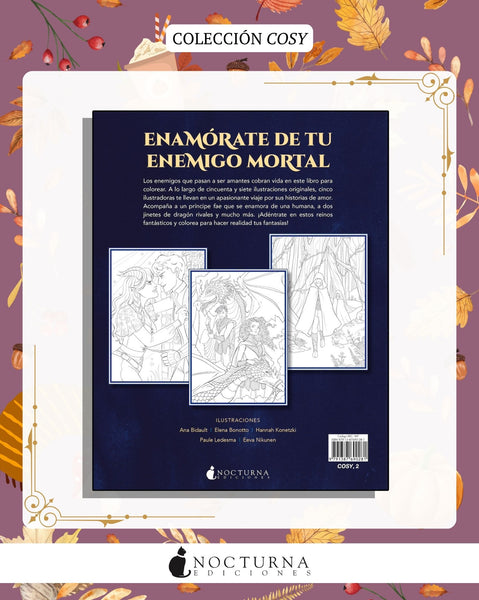 Romantasy. Colorea: Enemigos y amantes