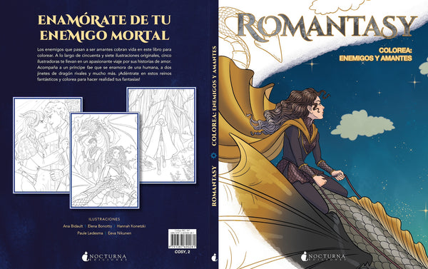 Romantasy. Colorea: Enemigos y amantes