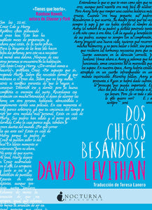 Dos chicos besándose (David Levithan)